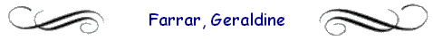 Farrar, Geraldine