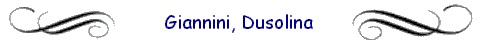 Giannini, Dusolina
