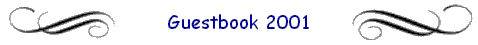 Guestbook 2001